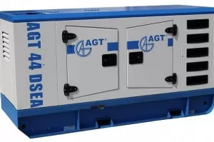 Generatore Diesel, Trifase AGT 44 DSEA 400V, 44kVA, Stazionario, Insonorizzato, Capacità serbatoio 100 l