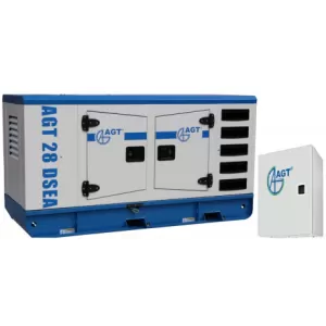 Generatore di corrente Diesel trifase, AGT 28 DSEA ATS 42/12, 28 kVA