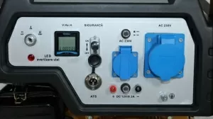*Γεννήτρια ανοιχτού πλαισίου Stager FD 6500ER Αυτόματο 5 kW, μονοφασικό, βενζίνη, ηλεκτρική εκκίνηση, 100% τύλιγμα χαλκού, τηλεχειριστήριο, υποδοχή ATS