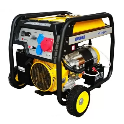 Generator benzynowy trójfazowy Stager FD 7500E3 5160037500 6,5 kW