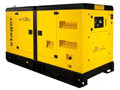 Stager YDY138S3 dreiphasiger geräuschisolierender Dieselgenerator, 100 kW