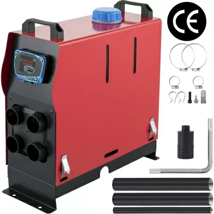 Încălzitor De Aer Diesel Pentru Rv 12v 5kw Pentru Camioane Cu Afișaj LCD