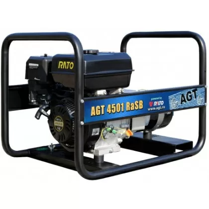 Generatore di corrente monofase, AGT 4501 RaSB, Capacità serbatoio 5,4 l