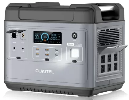 OUKITEL P2001E AC2000 (4000 W en crête) 2000 Wh