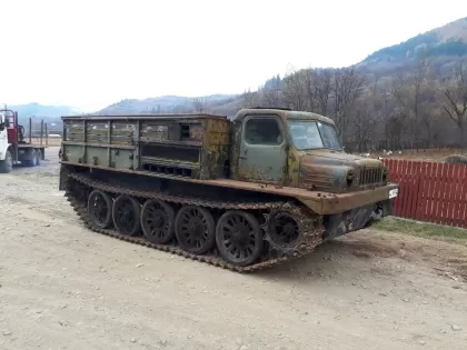 *Середній артилерійський тягач АТС-59 - 59