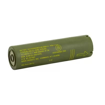 Акумулаторна литиево-йонна батерия BB-2800/U за FED (AN/PSG-7), SLGR (AN/PSN-10), PLGR (AN/PSN-11), SAGR (AN/ASN-169), CAM и ICAM
