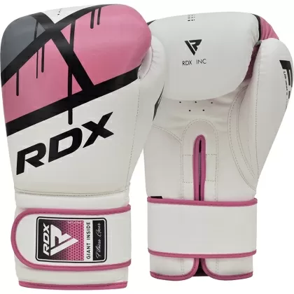 RDX F7P Ego 10oz Guanti da boxe in pelle rosa X