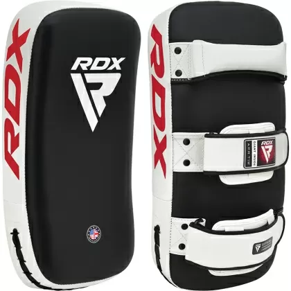 RDX T1 Cuscinetto Thai Curvo X In Pelle Bianca