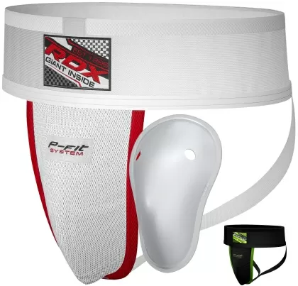 RDX H1 Großer weißer Nylon-Tiefschutz und Gelschale