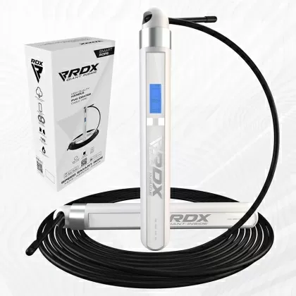 RDX 75P Акумуляторна 10,3-футова інтелектуальна скакалка з цифровим лічильником із USB і додатком