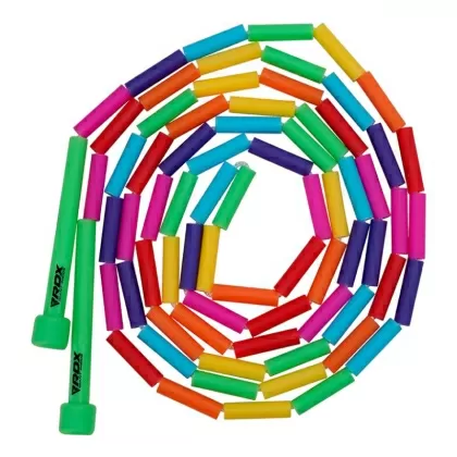 RDX BR szivárvány színű fonott nylon gubancmentes 10 láb ugrókötél gyerekeknek