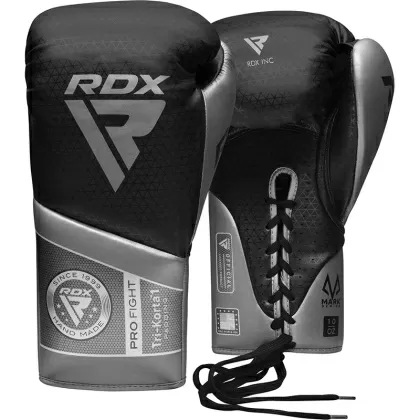 Γάντια Πυγμαχίας RDX K1 Mark Pro Sparring-10oz-Ασημί