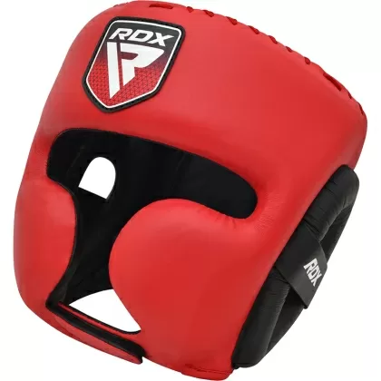 RDX APEX Yanak Koruyuculu Boks Kafa Takımı Kırmızı Orta