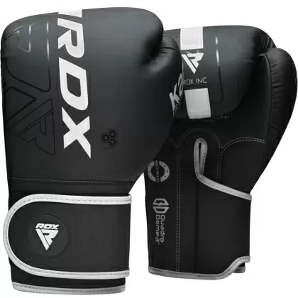 RDX F6 KARA Czarny Niebieski 10 uncji Rękawice bokserskie Hook & Loop Mężczyźni i kobiety Muay Thai Kickboxing