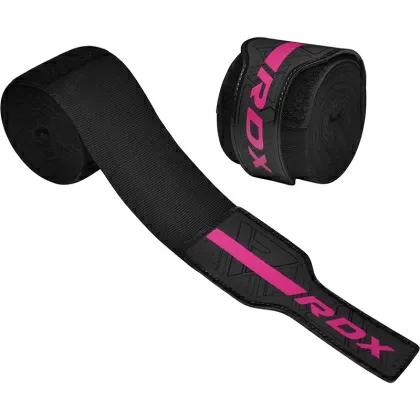 RDX F6 KARA Bandages de Boxe Professionnels Rose