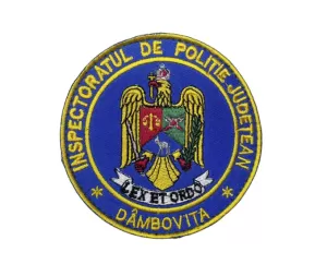DAMBOVITA İLÇE POLİS MÜFETTİŞİ YUVARLAK ROZETİ