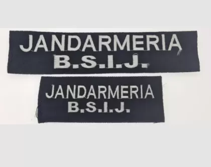 B.S.I.J. GENDARMERIA EMBROIDERED EMBLEM