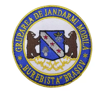 JANDARMAN İŞLEMELİ YUVARLAK NAKIŞ GRUBU BUREBİSTA MOBİLYA BRASOV