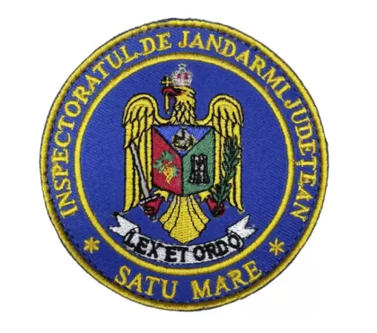 ECUSON ROTUND BRODAT INSPECTORATUL DE JANDARMI JUDETEAN SATU-MARE