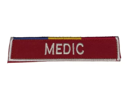 SMURD ÜÇ RENKLİ MEDİKAL YAZILI ROZET