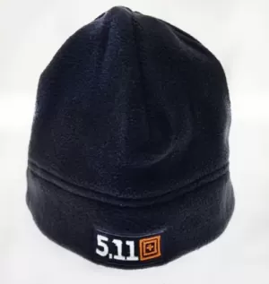 BLACK HAT 5.11 BRODERIE BLANCHE ET ORANGE S