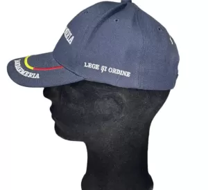 CASQUETTE POLICE DE GENRE BLEU MARINE ET TRICOLORE SUR LE COIN - MP1