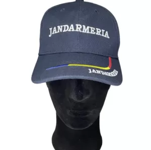 CASQUETTE POLICE DE GENRE BLEU MARINE ET TRICOLORE SUR LE COIN - MP1