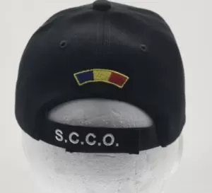 CASQUETTE COMPLETE SCCO POLICE NOIRE MP1