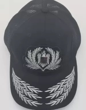 CASQUETTE MAILLE NOIRE POLICE CHESTOR MP1