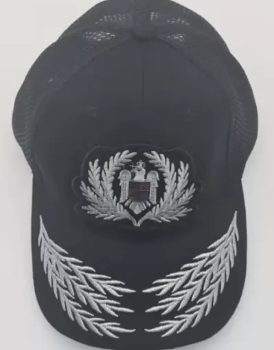 CAPPELLO A RETE NERA POLIZIA CHESTOR MP1