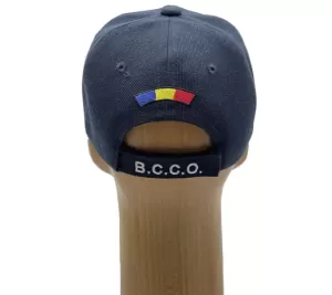 CASQUETTE COMPLETE BLEU MARINE devant POLICE dos BCCO MP1