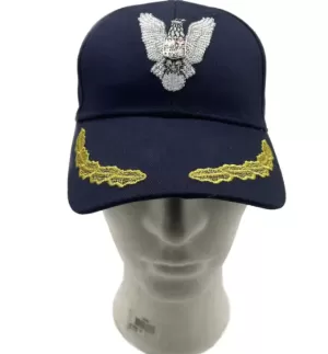 CASQUETTE INTÉGRALE BLEU MARINE - OFFICIER SUPÉRIEUR AIR FORCE MP2