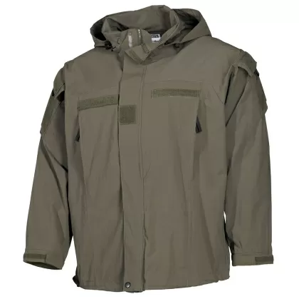 Chaqueta Softshell estadounidense, verde OD, GEN III, nivel 5