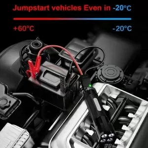 Choetech 12V car emergency start power supply supports 5.0 displacement gasoline vehicles and 3.0 displacement diesel vehicles