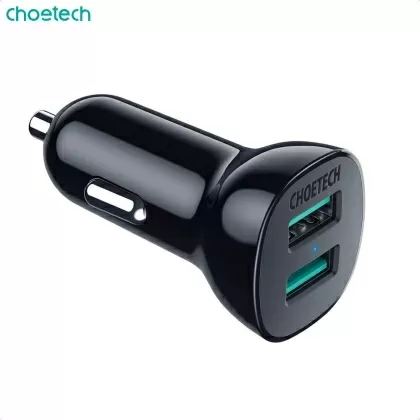 QC 3.0 зарядно за кола с два порта 36 W