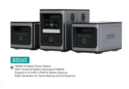 Choetech 1800 W-os hordozható erőmű