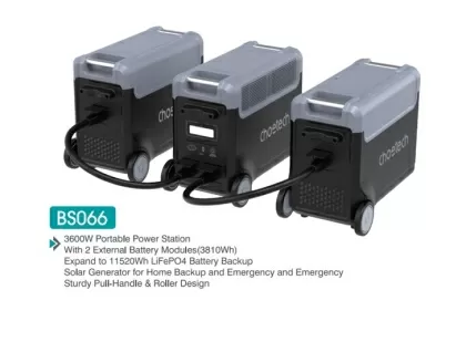 תחנת כוח ניידת Choetech 3600W