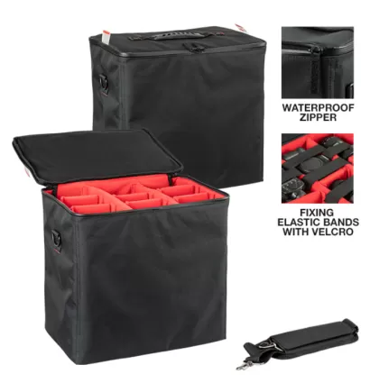BOLSA ACOLCHADA CON DIVISORES AJUSTABLES para ExplorerCases 7641