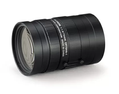 Fujinon CF75HA-1 1" 75mm F1.8 C-Mount-Objektiv mit manueller Blende, 1,5 Megapixel