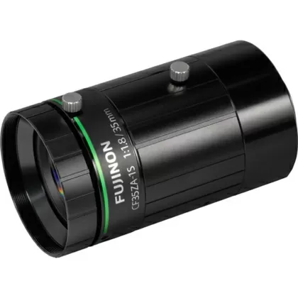 Obiektyw Fujinon CF35ZA-1S 1.2" 35mm F1.8 z manualną przysłoną C-Mount, funkcją antywibracyjną i przeciwwstrząsową, 23 megapiksele