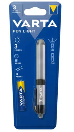 El Feneri Varta 16611 Kalem Işığı LED dahil 1xAAA