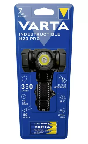 Varta Indestructible H20 Pro LED Head lamp 