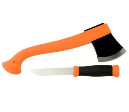 Morakniv Outdoor Kit Orange 12096 10,9 cm-es késpengével / 11,5 cm-es fejsze pengével