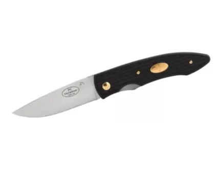 Navaja de bolsillo chapada en oro PCAU de FALLKNIVEN