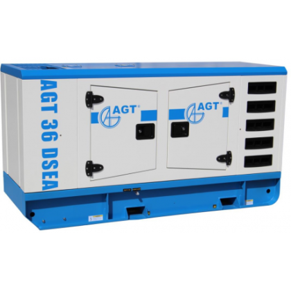 AGT 36 DSEA Three-phase current generator, maximum power 36 kVA, 4-cylinder diesel engine