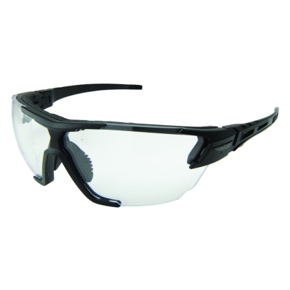 EDGE TACTICAL GLASSES PHANTOM RESCUE-BLACK THIN 2 KIK-G-15, CLEAR VAPOR SHIELD ANTI-FOG HPR2K1-G15