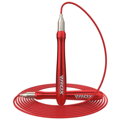 RDX W2 Aluminum Skipping Rope-Red