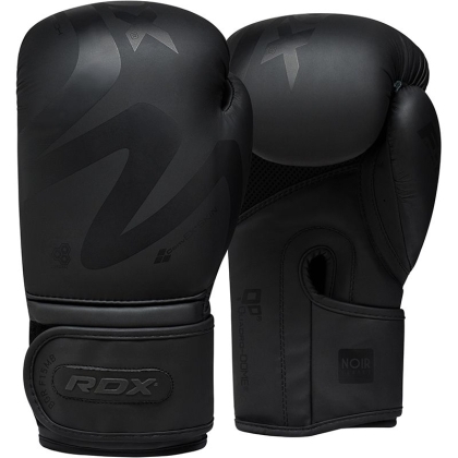 RDX F15 Noir 10oz Guanti da boxe in pelle nera X