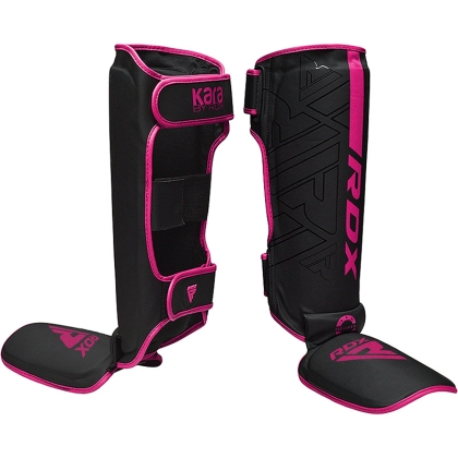 RDX F6 KARA MMA Shin Instep Guards-Pink-XL