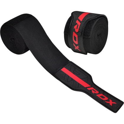 RDX F6 KARA Professional Boxing Hand Wraps-Red